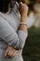 Preview: Tragebild Lunavit Magnet-Armband Olymp Jade
